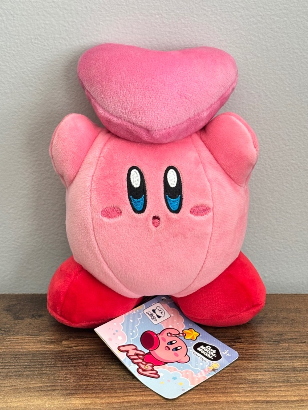NWT Club Mocchi Mocchi Kirby & Friend Heart Junior Plush Stuffed Animal Toy 2022